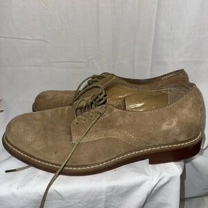 Bass & Co. Brockton Mens Size 10 Shoes Brown Leather Suede Casual Oxford Lace Up
